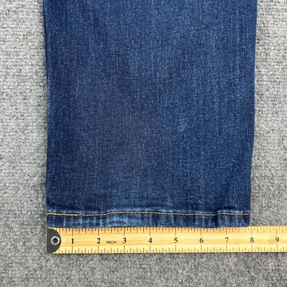 Levis 505 Jeans Mens 38x32 Dark Wash Straight‎ Fit Demim Pants